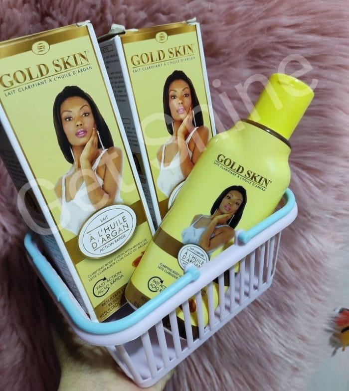 GOLD SKIN Clarifying Body Lotion with Argan Oil