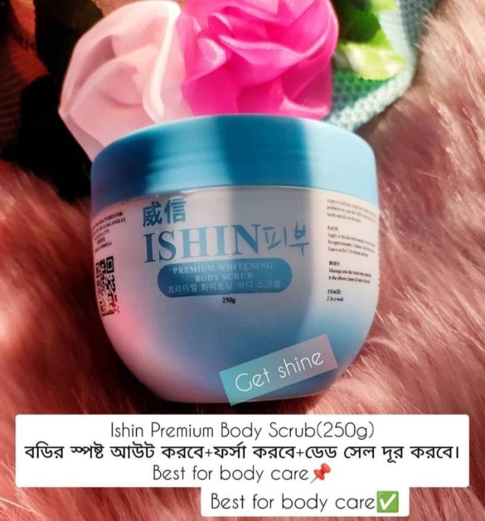 ISHIN Premium Whitening Body Scrub
