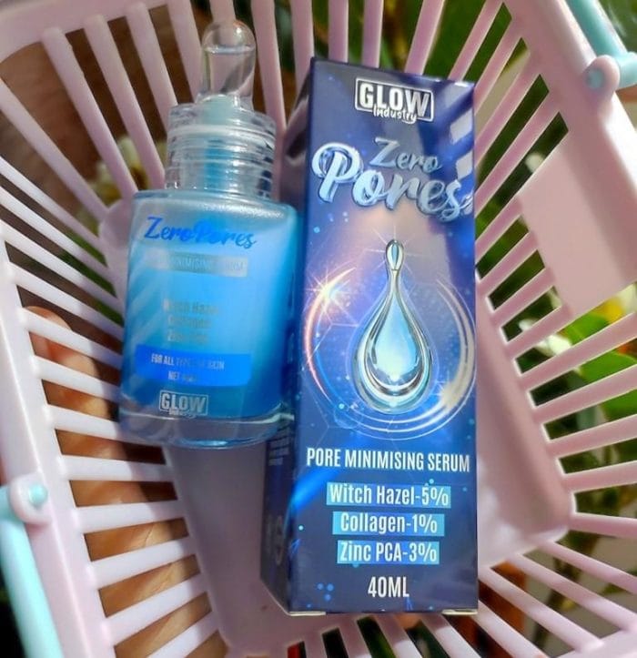 glow industry zero pores serum