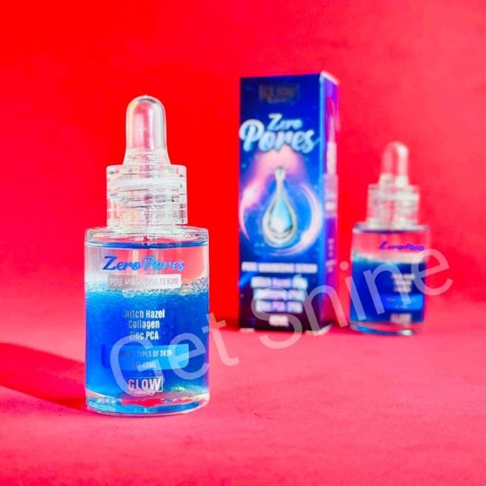 glow industry zero pores serum