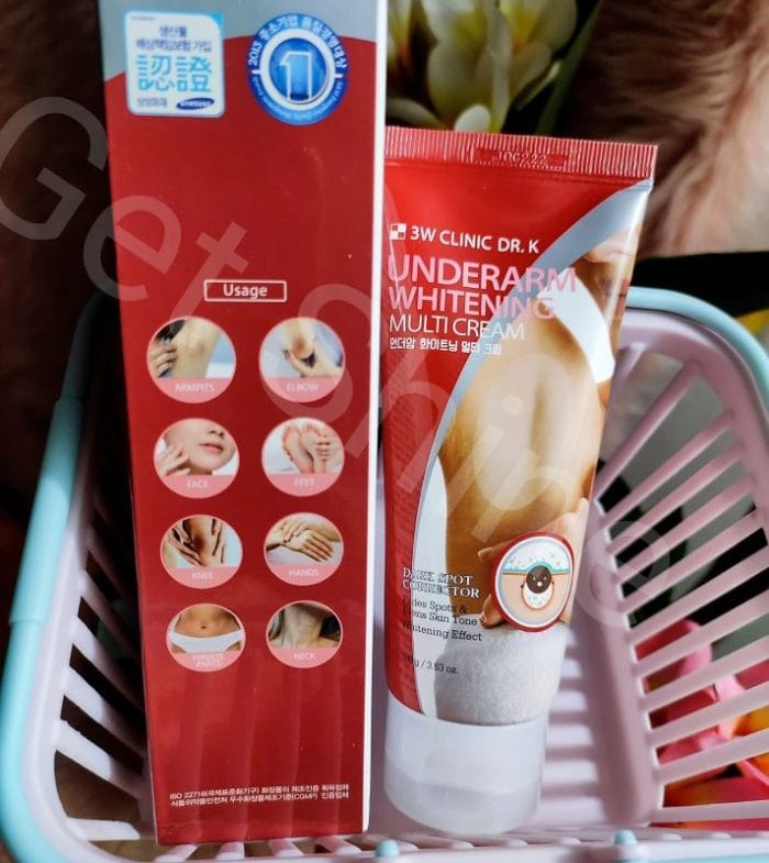 3W Clinic Underarm Whitening Multi Cream