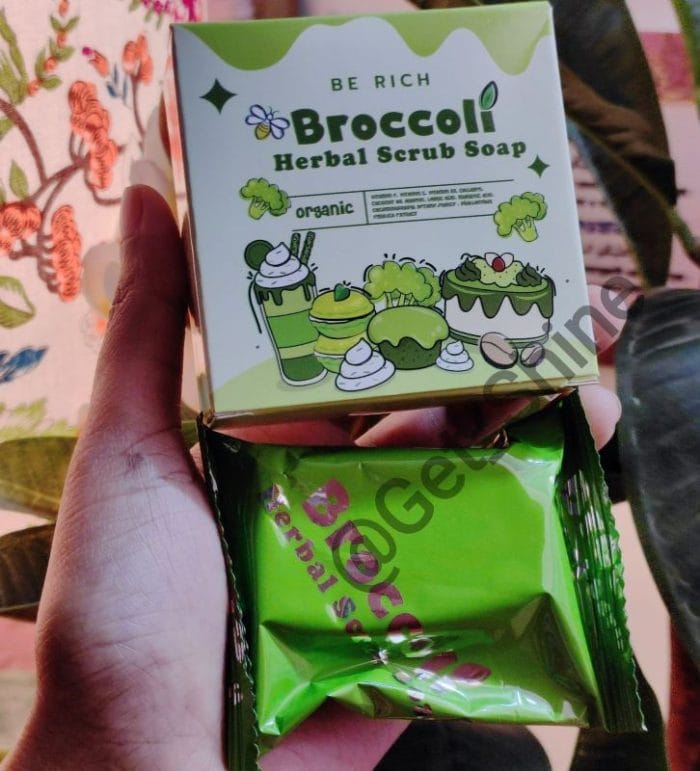 Broccoli Scrub Soap