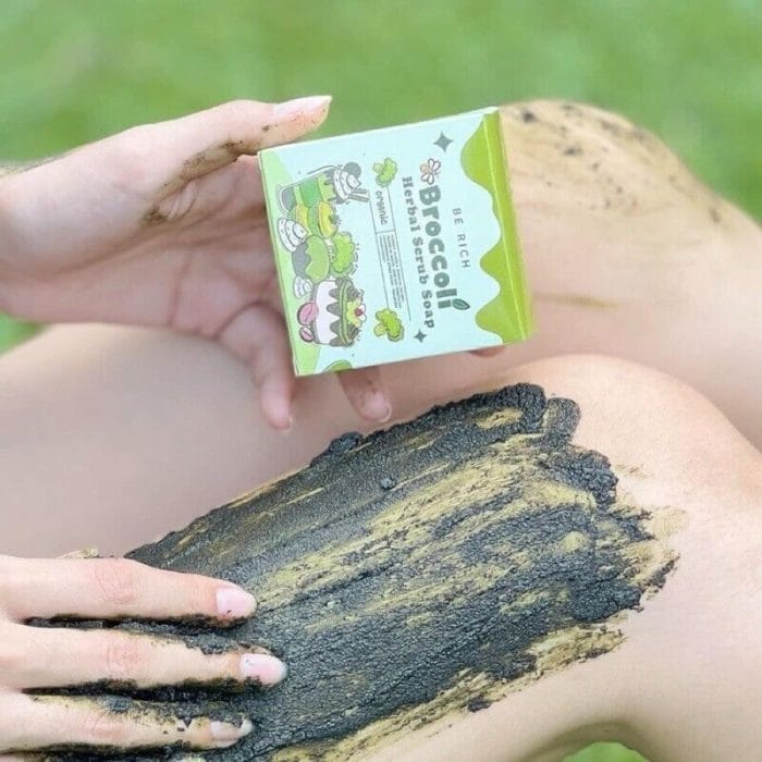 Broccoli Scrub Soap
