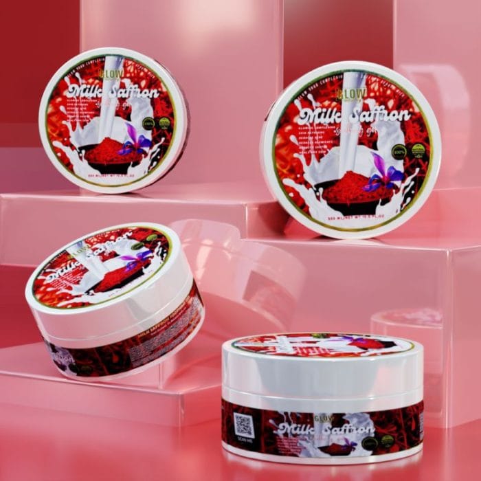 Glow Industry Milk Saffron Soothing Gel