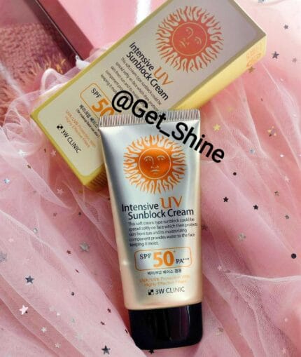 3W Clinic Intensive UV Sunblock Cream