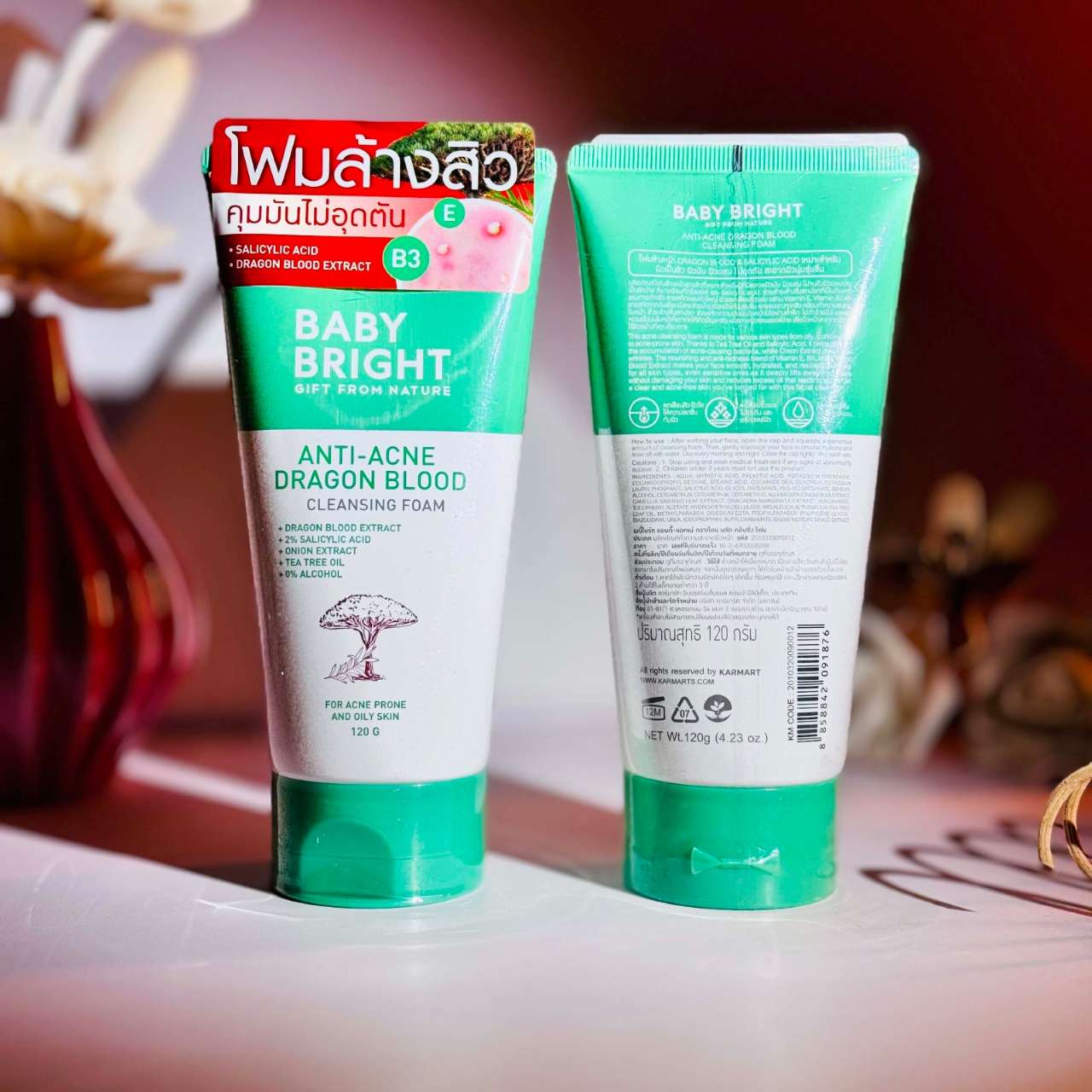 Baby Bright Anti-Acne Dragon Blood facewash Baby Bright Anti-Acne Dragon Blood Cleansing Foam